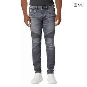Hudson NWT Los Angeles Blinder V2 Biker Mens 32 Skinny Fusele De Style Moto -